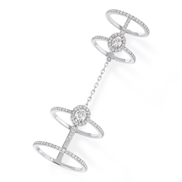 Messika - Glam'Azone Double Pavée Ring