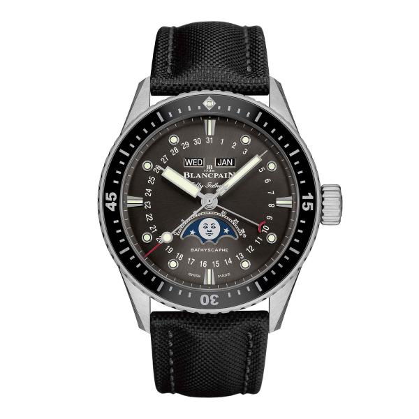 Blancpain - Fifty Fathoms Bathyscaphe Quantième Complet Phases de Lune