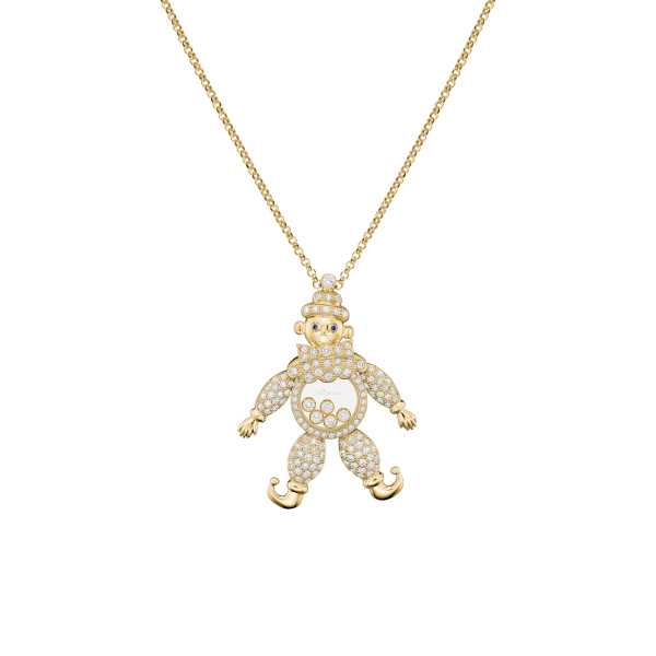 Chopard - Happy Clown Anhänger mit Halskette