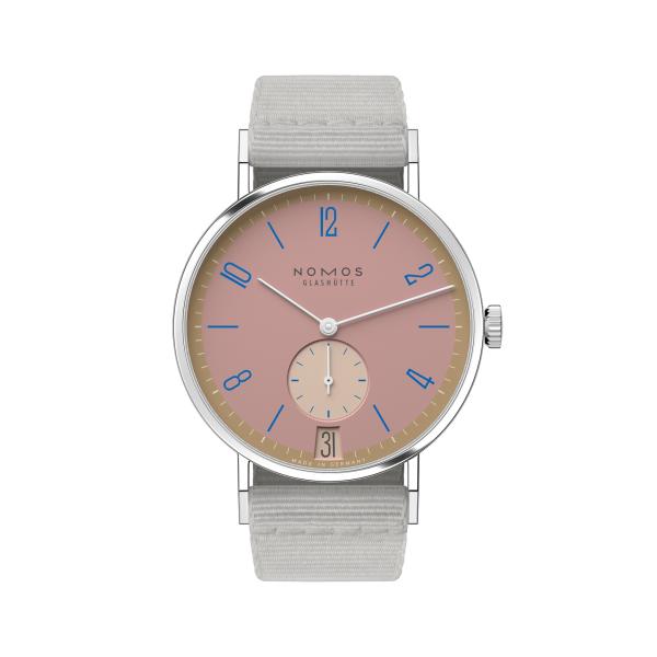 NOMOS Glashütte - Tangente 38 Datum Pompadour 