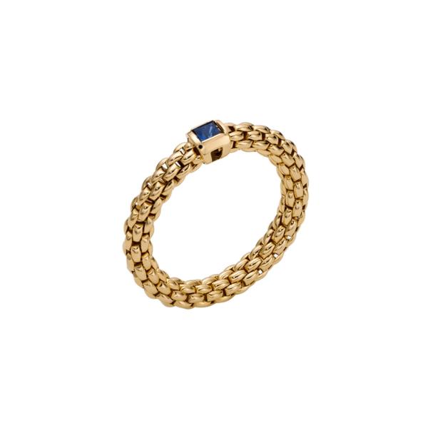 FOPE - Flex'it Souls Ring mit blauem Saphir