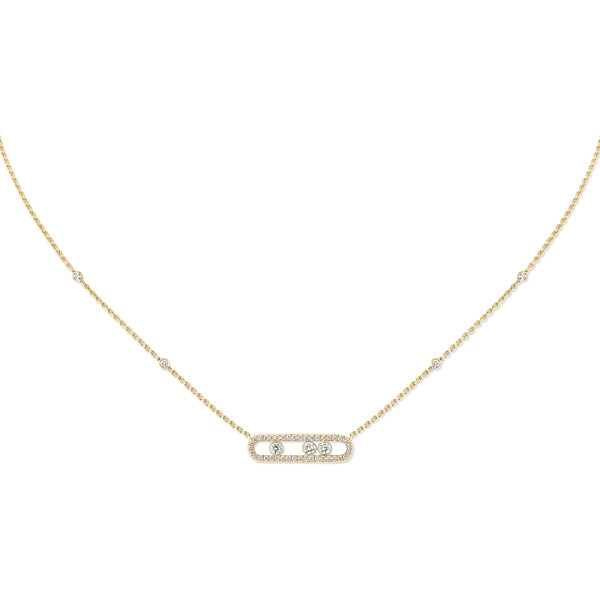 Messika - Move Classique Baby Pavé Halskette