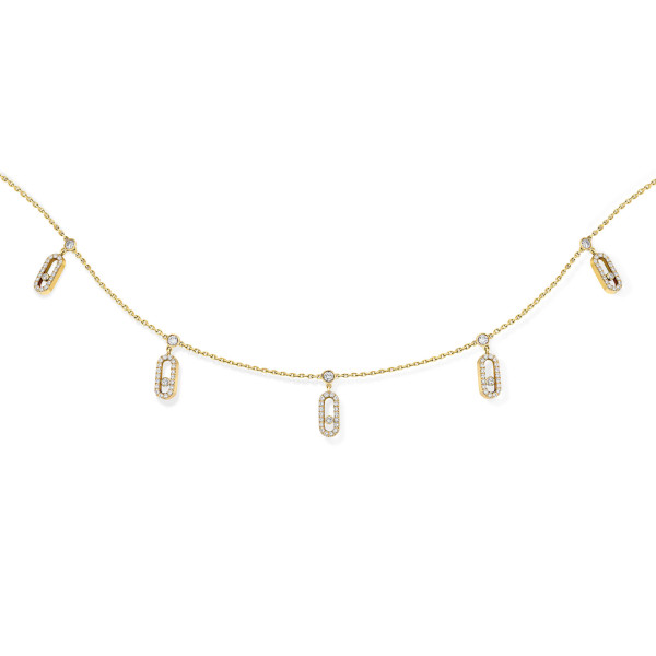 Messika - Move Uno Choker Kette mit Quasten