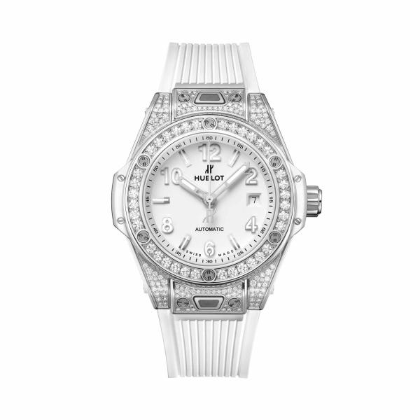 Hublot - Big Bang One Click Steel White Pavé