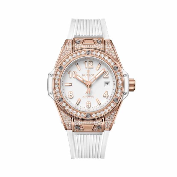 Hublot - Big Bang One Click King Gold White Pavé 