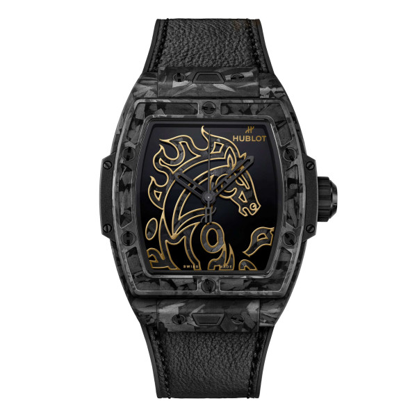 Hublot - Spirit of Big Bang Year of the Horse Frosted Carbon
