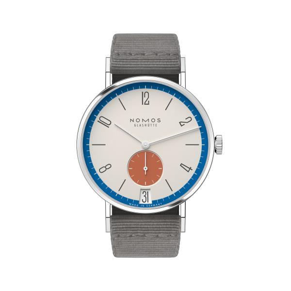 NOMOS Glashütte - Tangente 38 Datum Zirkus 