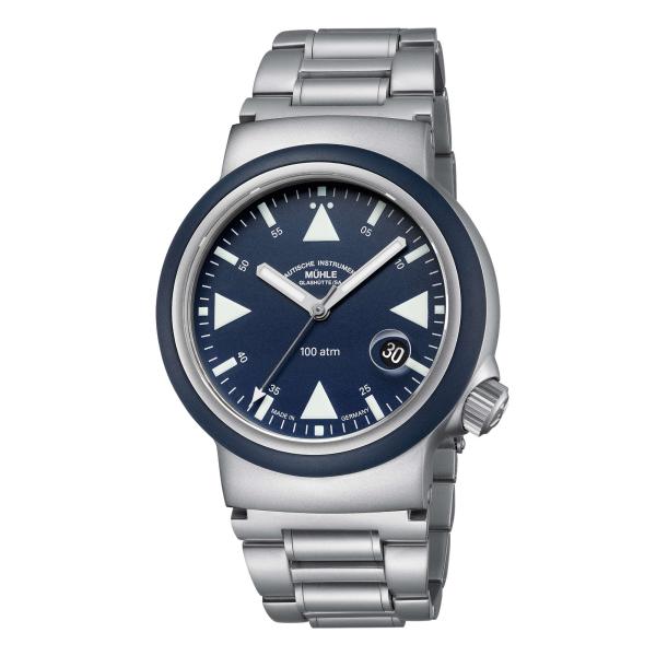 Mühle Glashütte - S.A.R. Rescue-Timer Nautikblau
