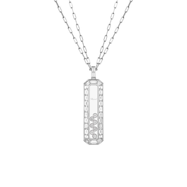 Chopard - Happy Diamonds Icons Joaillerie Anhänger mit Halskette