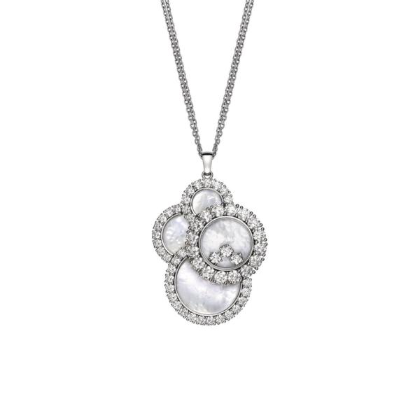 Chopard - Happy Dreams Anhänger mit Kette Mother of Pearl