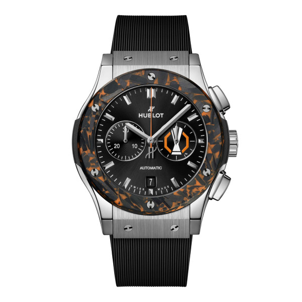 Hublot - Classic Fusion Chronograph Uefa Europa League Titanium Carbon