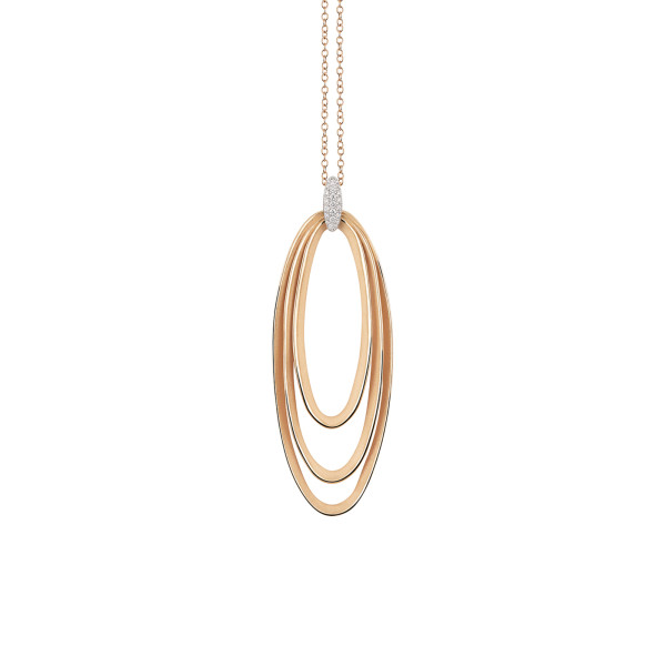 Annamaria Cammilli - Dune Chic Pavé Anhänger mit Halskette