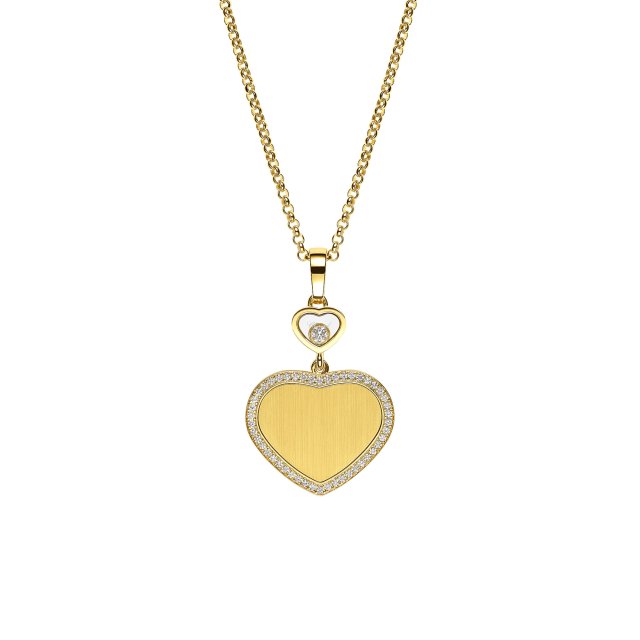 Chopard - Happy Hearts Golden Hearts Halskette