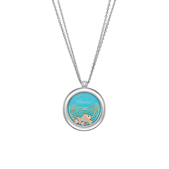 Chopard - Happy Fish Anhänger mit Halskette