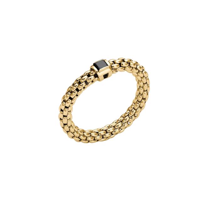 FOPE - Flex'it Souls Ring mit schwarzem Diamant