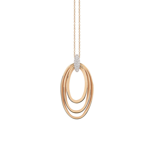 Annamaria Cammilli - Dune Chic Pavé Anhänger mit Halskette