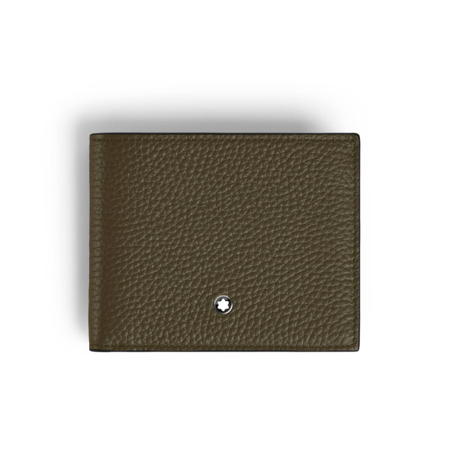 Montblanc - Brieftasche 4 cc mit Münzfach aus Grain Leder