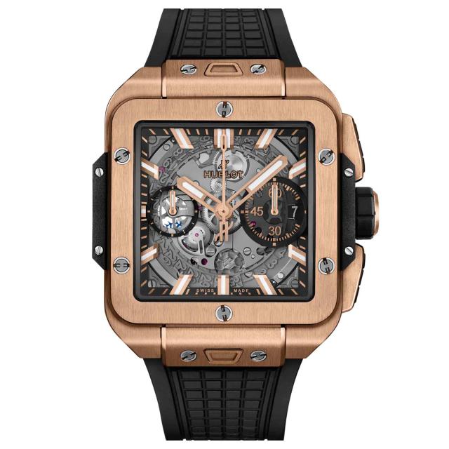 Hublot - Square Bang Unico King Gold