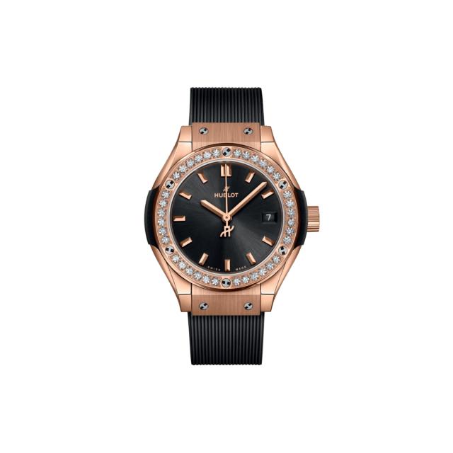 Hublot - Classic Fusion King Gold Diamonds 