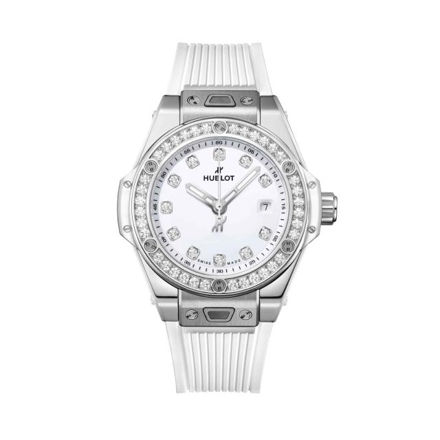 Hublot - Big Bang One Click Steel White Diamonds