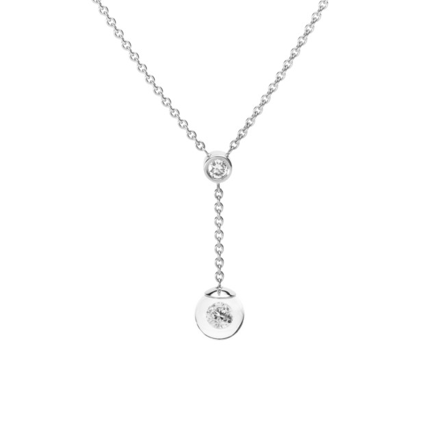 Schmuckwerk - Glasklar Halskette