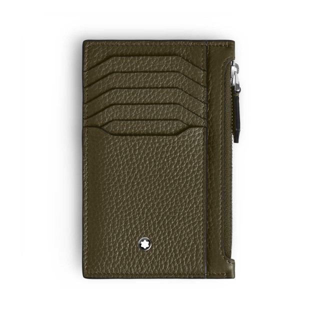 Montblanc - Kartenetui 8 cc mit Reißverschluss aus Grain Leder