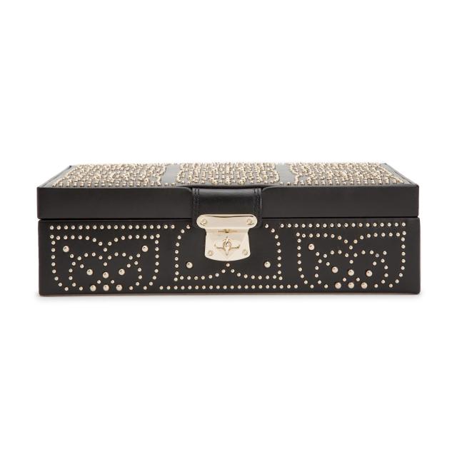 WOLF - Marrakesh Medium Jewellery Box Black