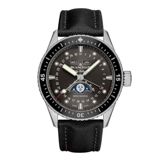 Blancpain - Fifty Fathoms Bathyscaphe Quantième Complet Phases de Lune