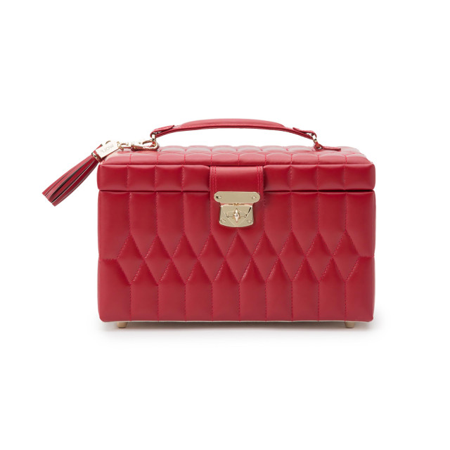 WOLF - Caroline Medium Jewellery Box Red