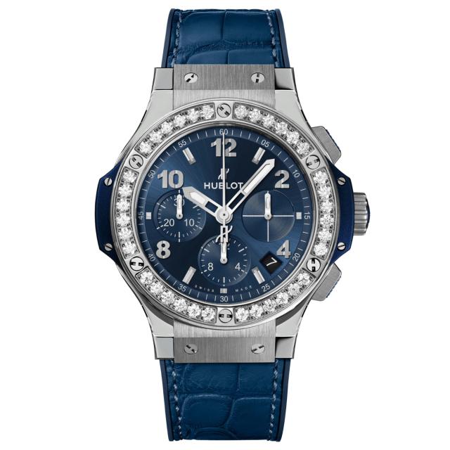 Hublot - Steel Blue Diamonds