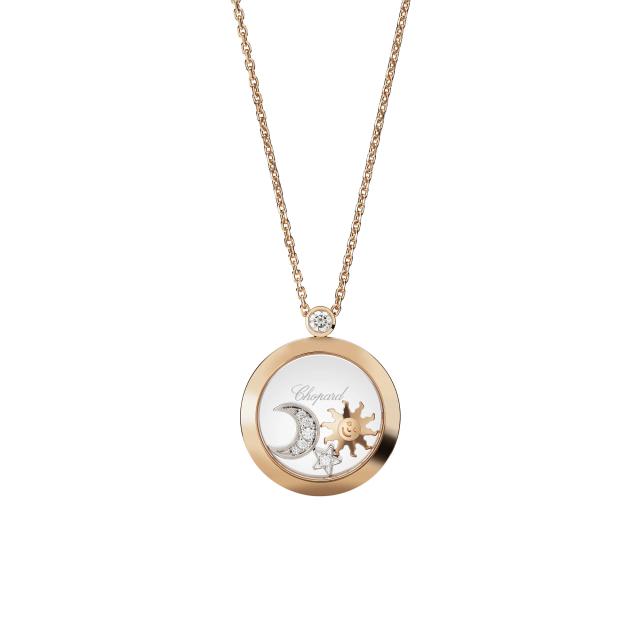 Chopard - Happy Sun, Moon and Stars Halskette mit Anhänger