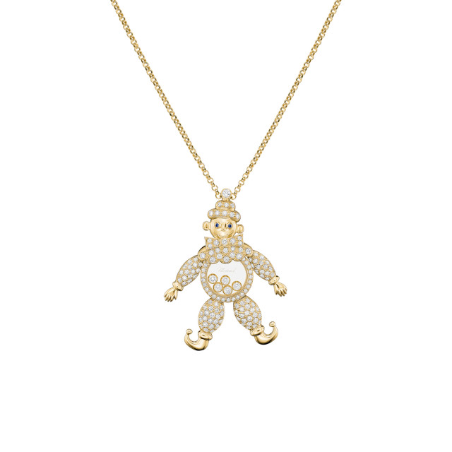 Chopard - Happy Clown Anhänger mit Halskette