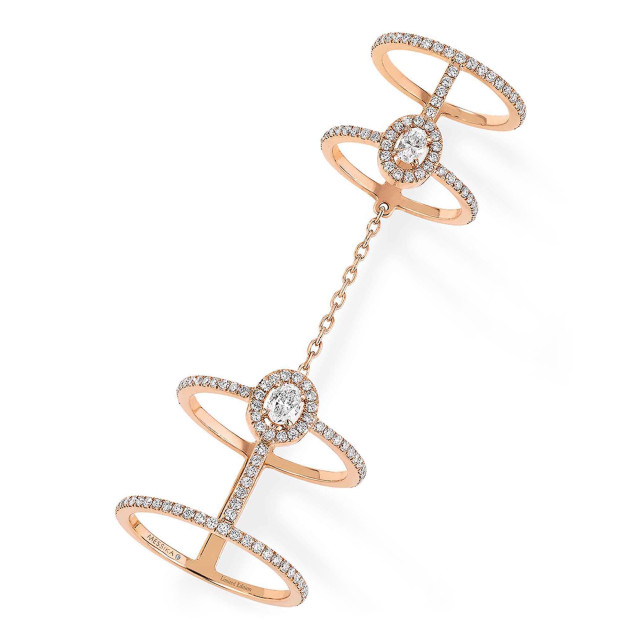 Messika - Glam'azone Double Pavé Ring