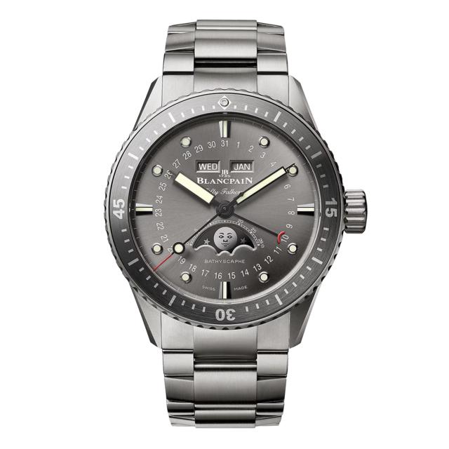 Blancpain - Fifty Fathoms Bathyscaphe Quantième Complet Phases de Lune