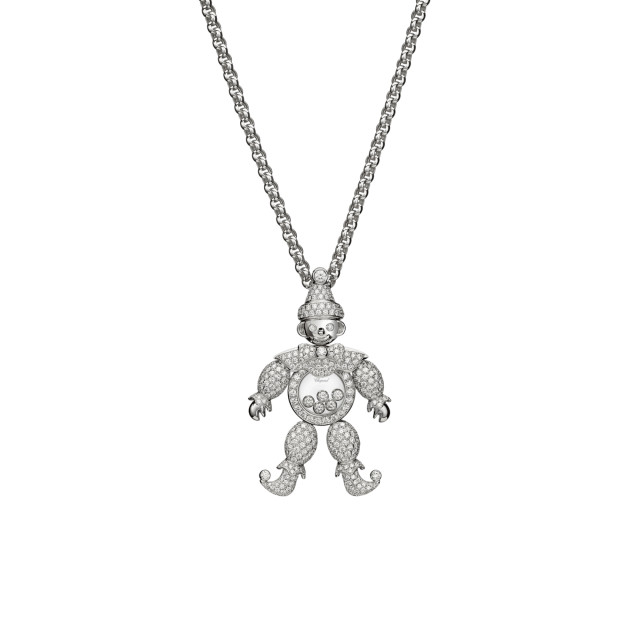 Chopard - Happy Clown Anhänger mit Halskette