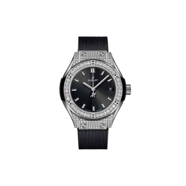 Hublot - Classic Fusion Titanium Pavé 