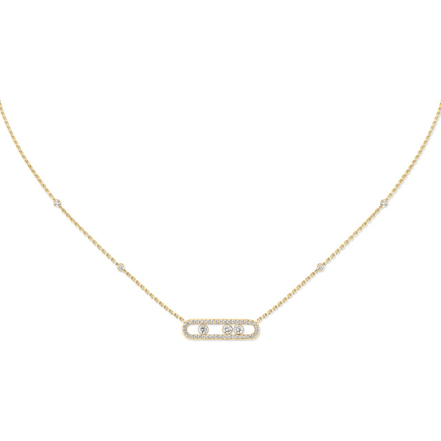 Messika - Move Classique Baby Pavé Halskette
