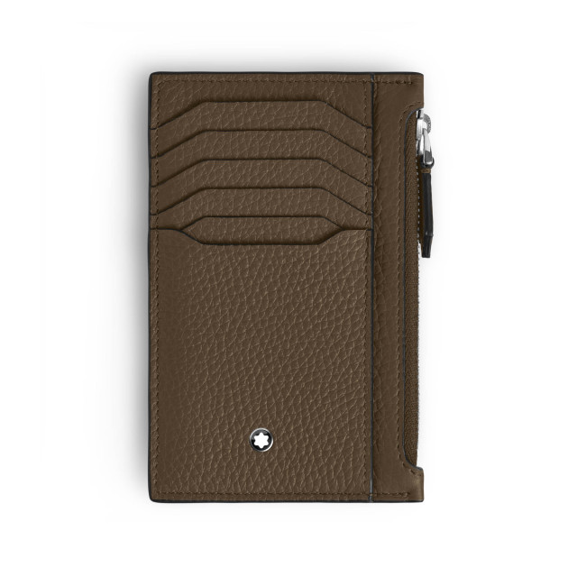 Montblanc - Kartenetui 8 cc mit Reißverschluss aus Grain Leder
