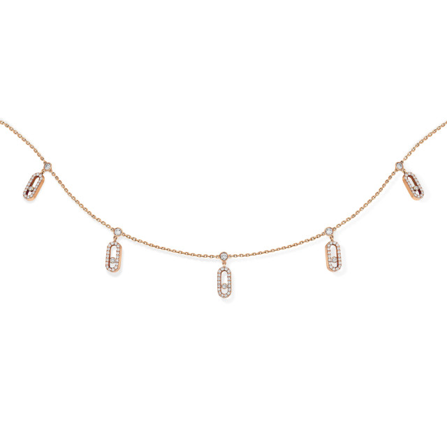 Messika - Move Uno Choker Kette mit Quasten