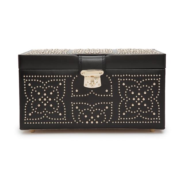 WOLF - Marrakesh Medium Jewellery Box Black