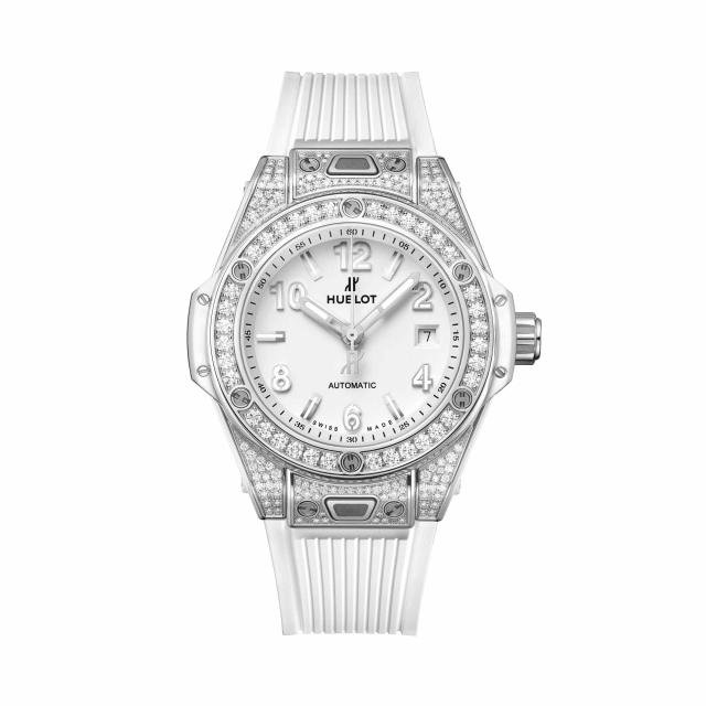 Hublot - Big Bang One Click Steel White Pavé