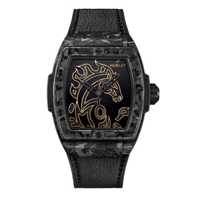 Hublot - Spirit of Big Bang Year of the Horse Frosted Carbon