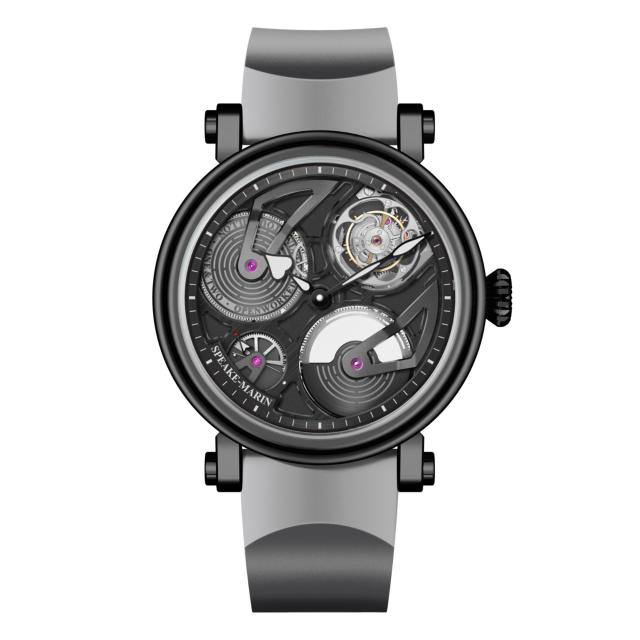 Speake-Marin - Openworked Tourbillon Black DLC