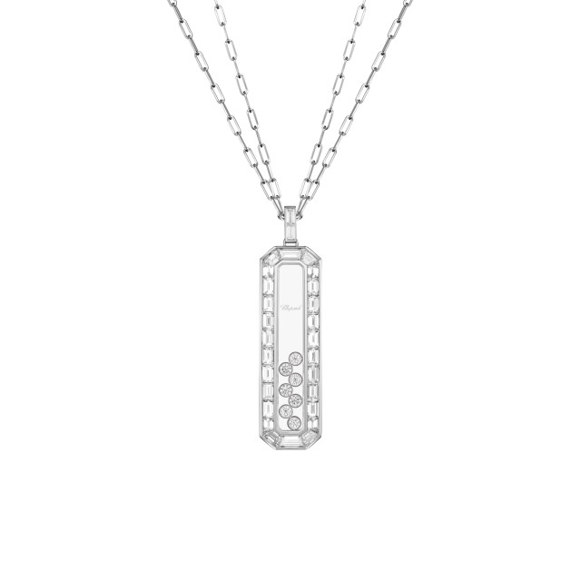 Chopard - Happy Diamonds Icons Joaillerie Anhänger mit Halskette