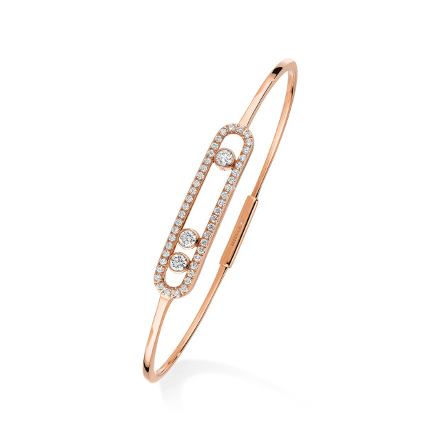 Messika - Move Classique Pavé Thin Armreif