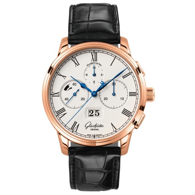Glashütte Original - Senator Chronograph 
Panoramadatum