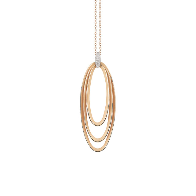 Annamaria Cammilli - Dune Chic Pavé Anhänger mit Halskette