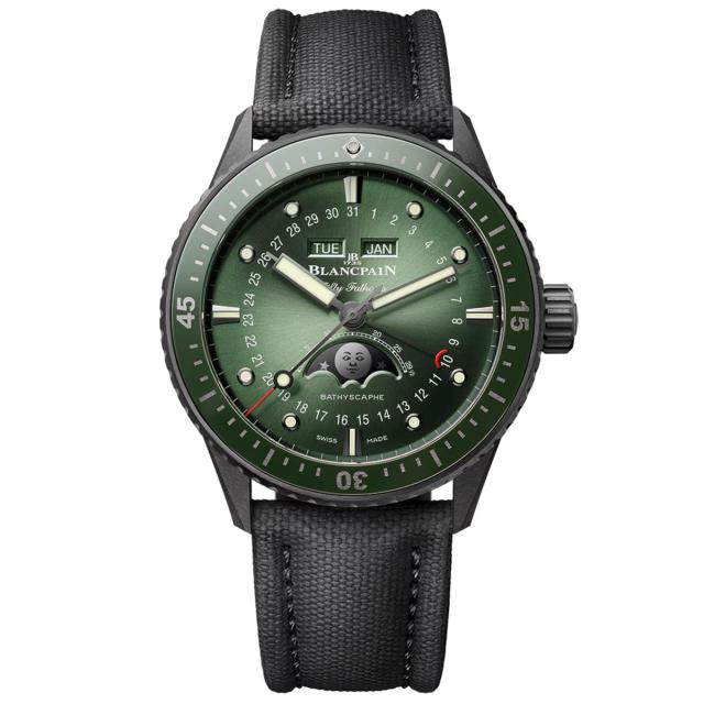 Blancpain - Fifty Fathoms Bathyscaphe Quantième Complet Phases de Lune