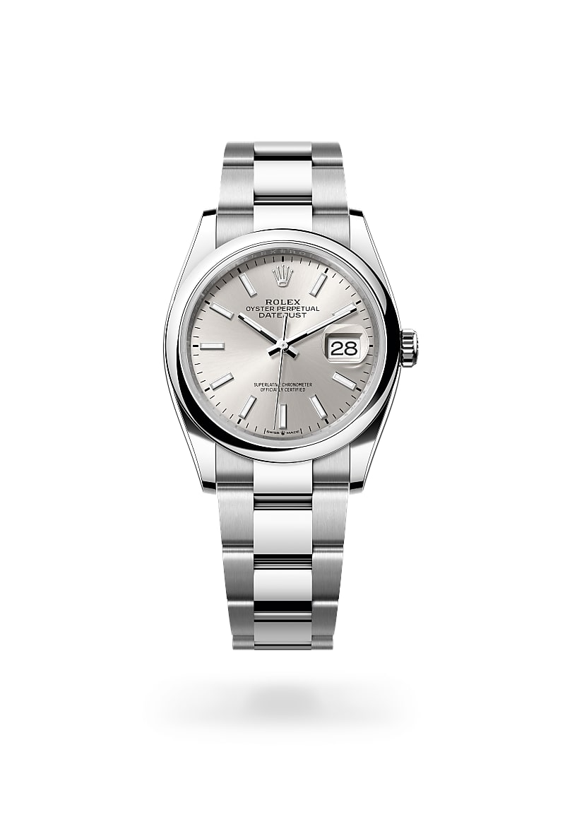 Rolex Datejust 36 M126200-0002 Herrenuhr - Oyster, 36 mm, Edelstahl Oystersteel