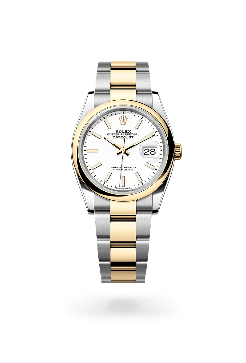 Rolex Datejust 36 M126203-0020 Herrenuhr - Oyster, 36 mm, Edelstahl Oystersteel und Gelbgold 
